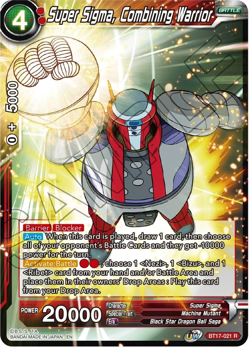 Super Sigma, Combining Warrior BT17-021