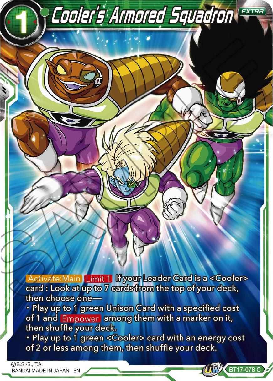 Cooler's Armored Squadron BT17-078