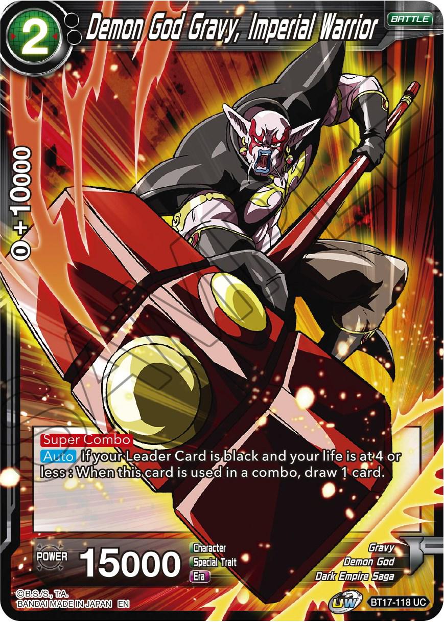 Demon God Gravy, Imperial Warrior BT17-118