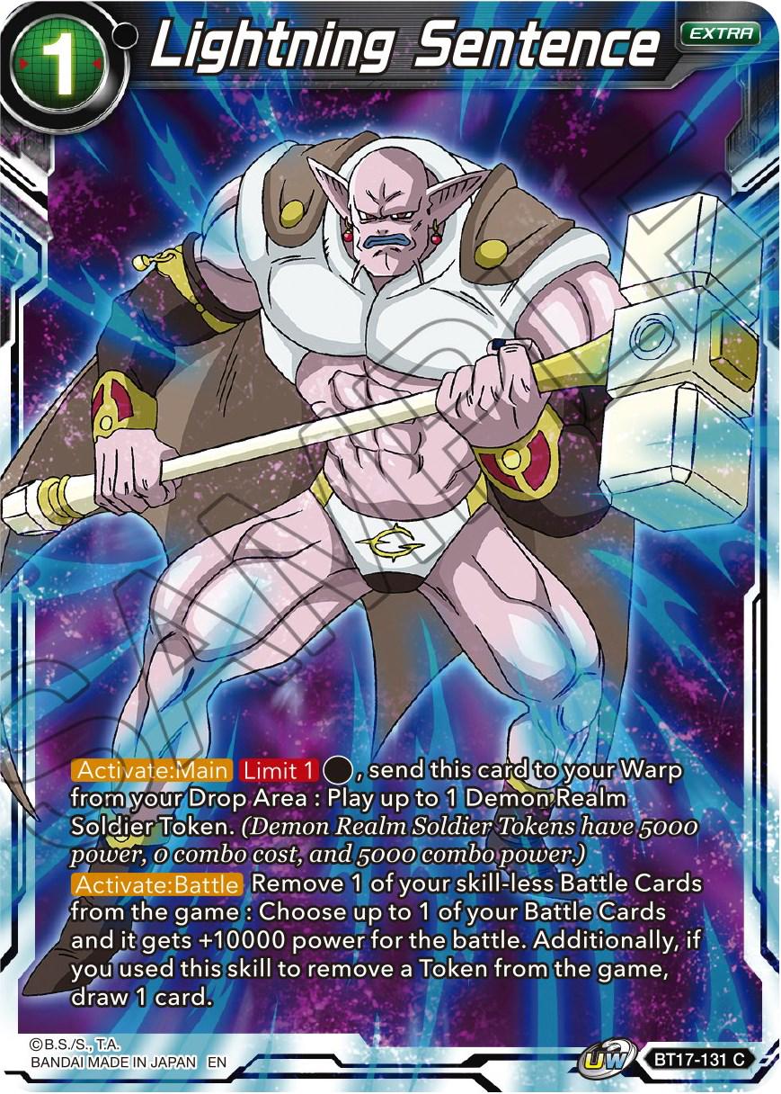 Lightning Sentence BT17-131