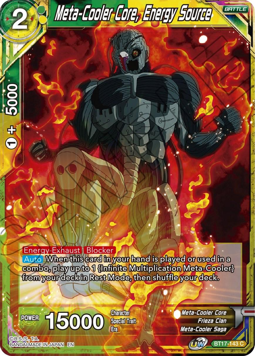 Meta-Cooler Core, Energy Source BT17-143