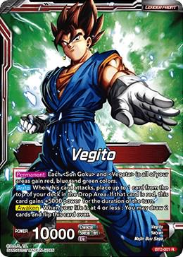 Vegito // Fusion Warrior Super Saiyan Vegito BT2-001