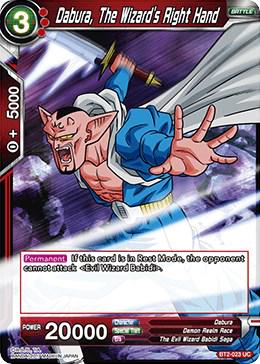 Dabura, The Wizard's Right Hand BT2-023