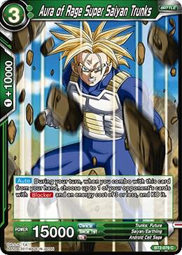 Aura of Rage Super Saiyan Trunks BT2-079