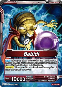 Babidi // Babidi, Creator of Evil BT2-003