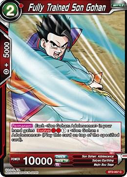 Fully Trained Son Gohan BT2-007