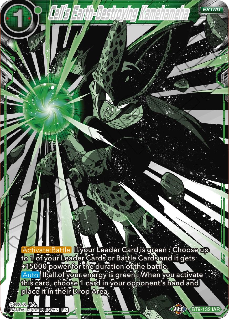 Cell's Earth-Destroying Kamehameha BT9-132