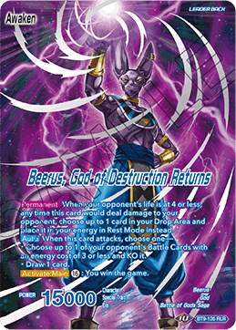 Beerus // Beerus, God of Destruction Returns BT9-126