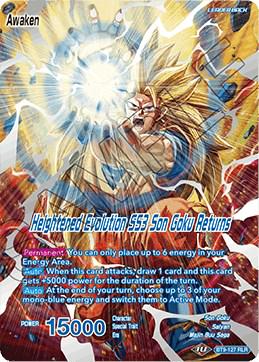 Son Goku // Heightened Evolution SS3 Son Goku Returns BT9-127