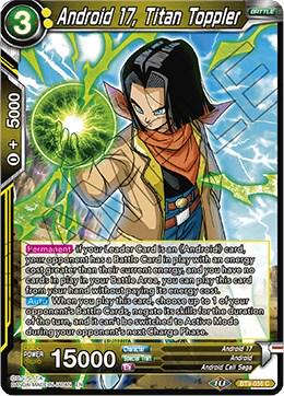 Android 17, Titan Toppler BT9-056