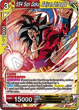 SS4 Son Goku, Saiyan Lineage BT9-094