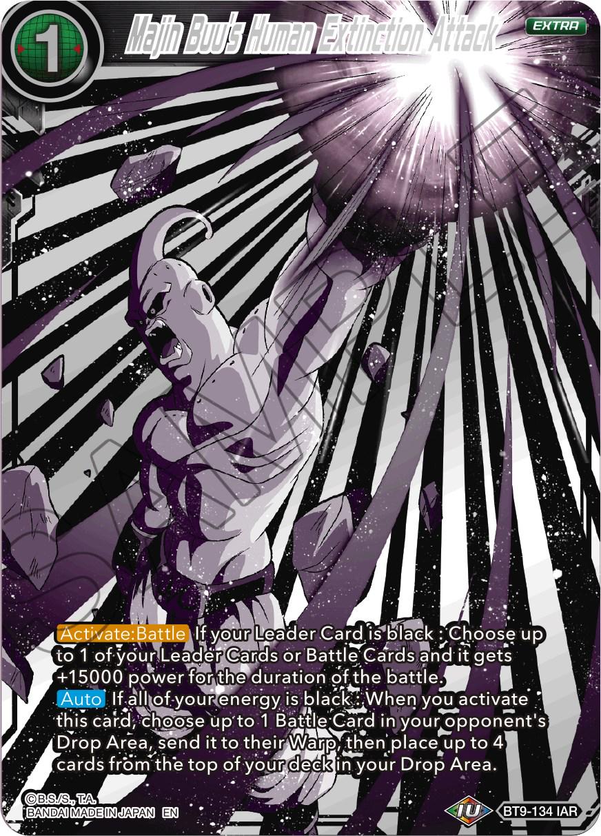 Majin Buu's Human Extinction Attack BT9-134