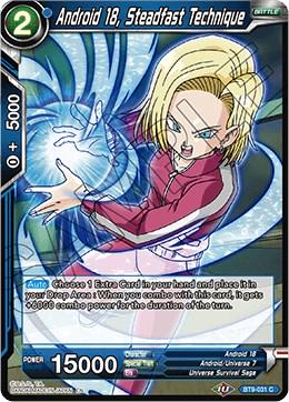 Android 18, Steadfast Technique BT9-031