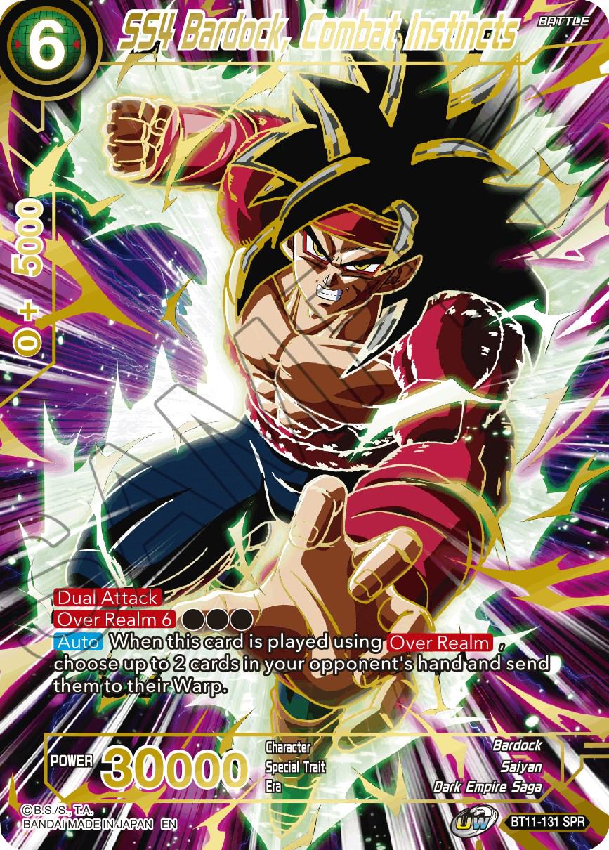 SS4 Bardock, Combat Instincts [SPR] BT11-131