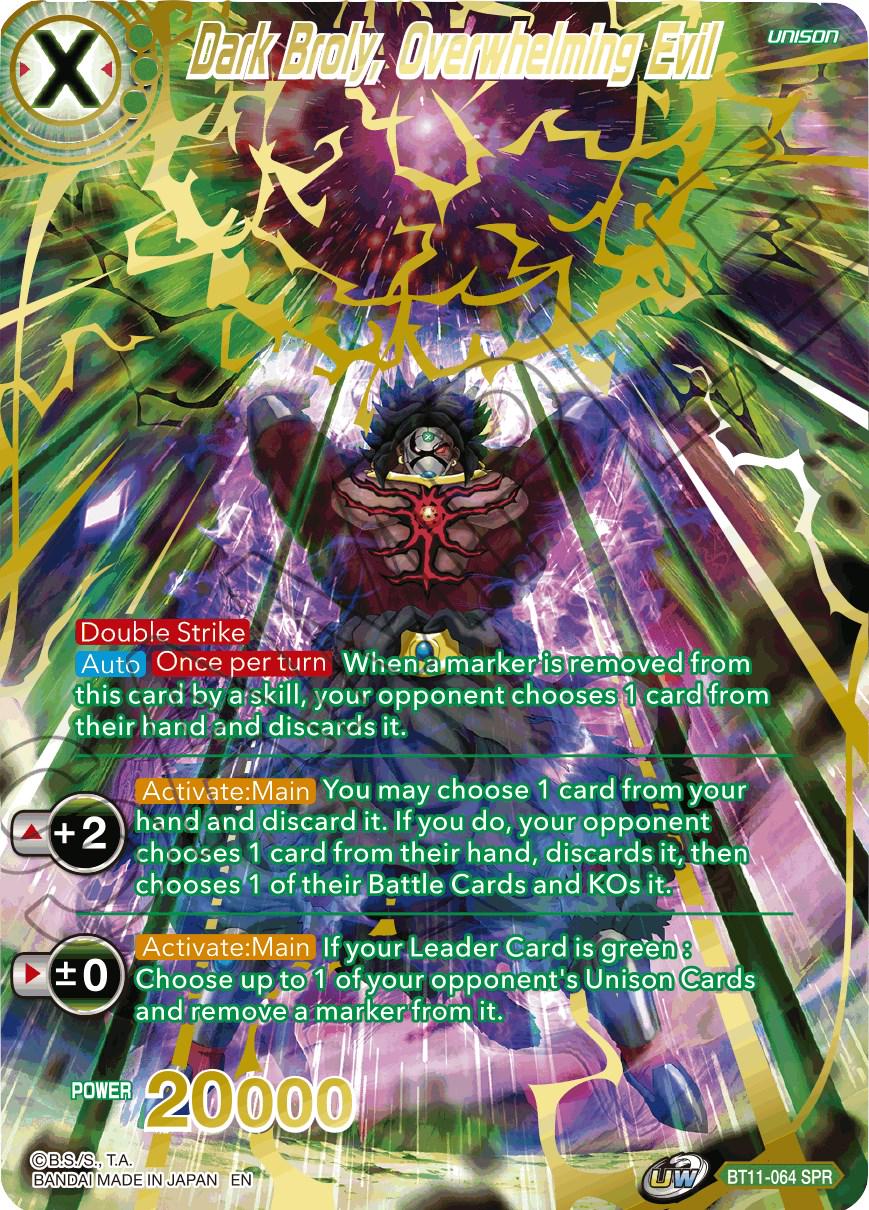 Dark Broly, Overwhelming Evil [SPR] BT11-064