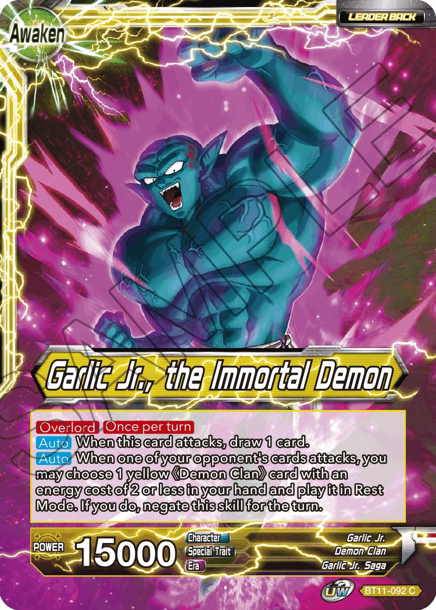 Garlic Jr. // Garlic Jr., the Immortal Demon BT11-092