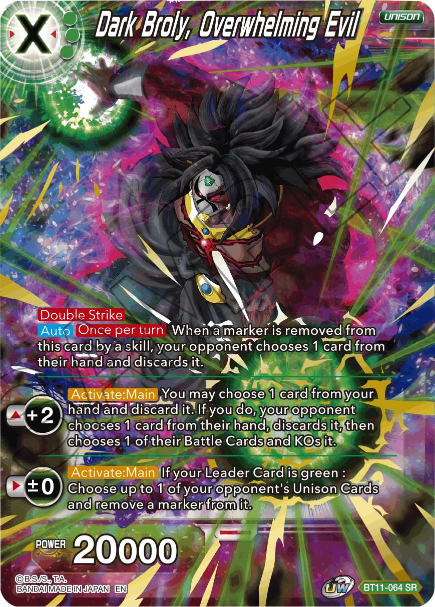 Dark Broly, Overwhelming Evil BT11-064