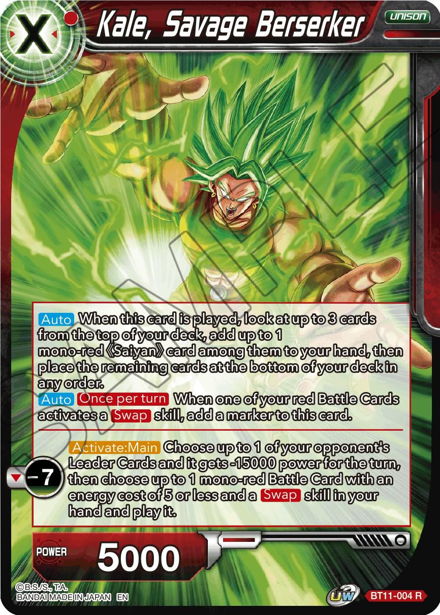 Kale, Savage Berserker BT11-004