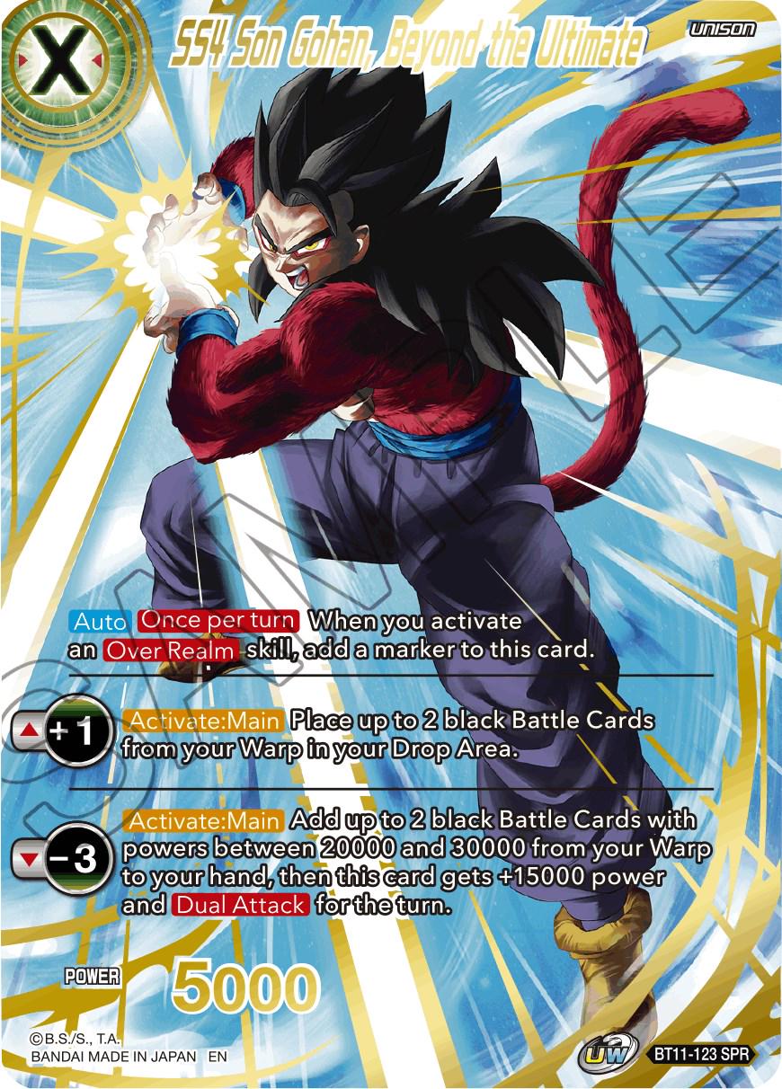 SS4 Son Gohan, Beyond the Ultimate [SPR] BT11-123