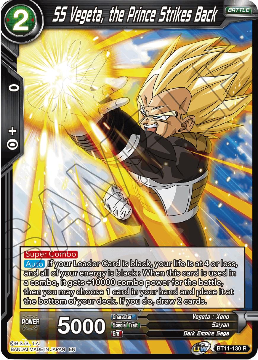 SS Vegeta, the Prince Strikes Back BT11-130