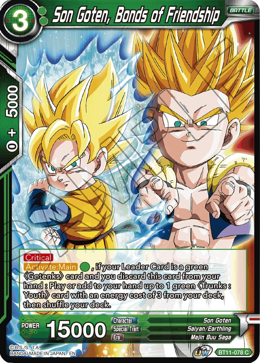 Son Goten, Bonds of Friendship BT11-078