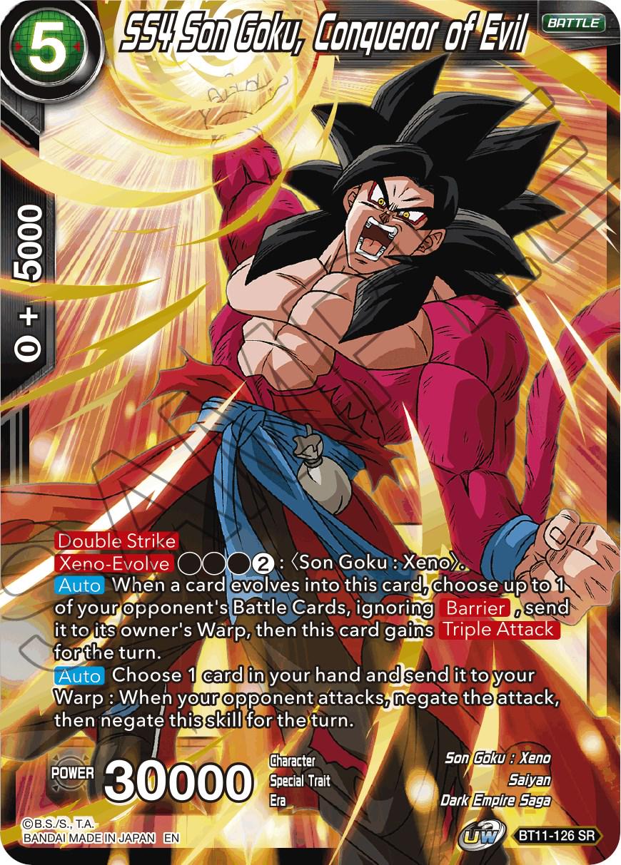 SS4 Son Goku, Conqueror of Evil BT11-126