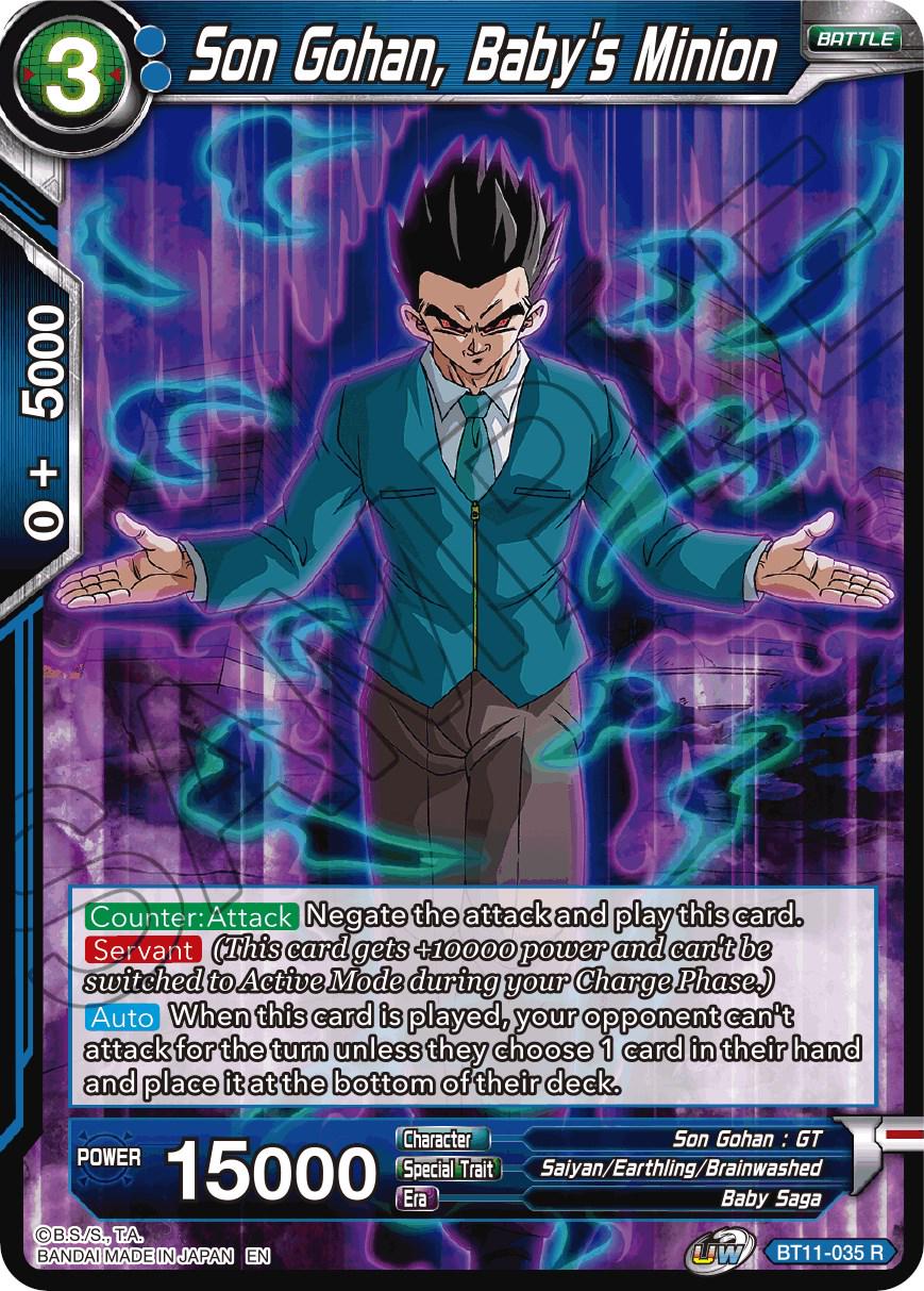 Son Gohan, Baby's Minion BT11-035
