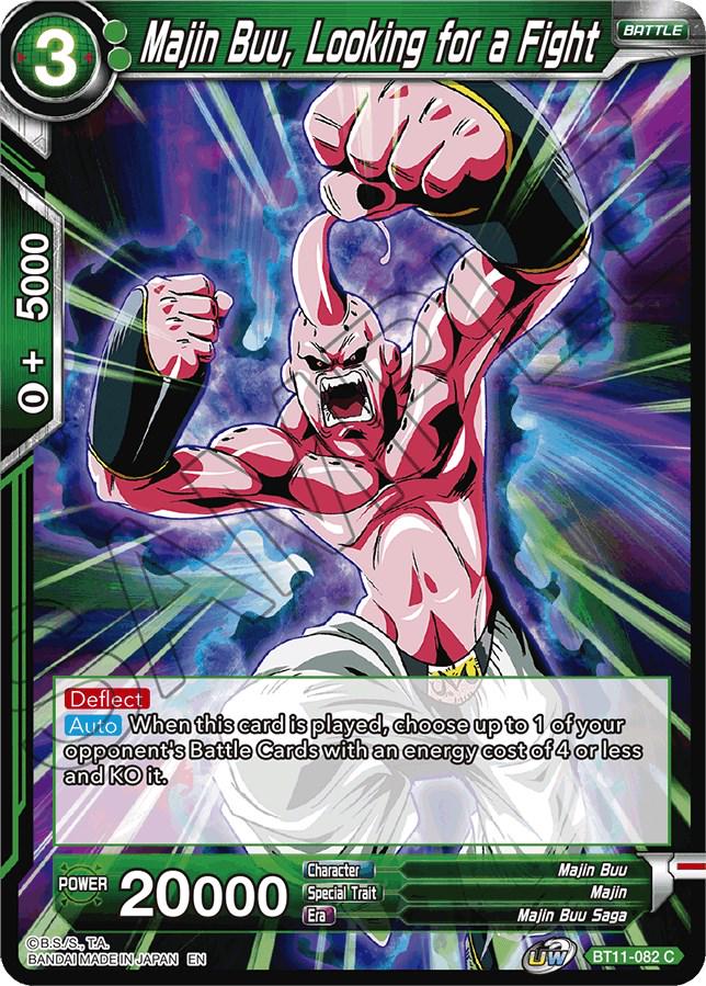 Majin Buu, Looking for a Fight BT11-082