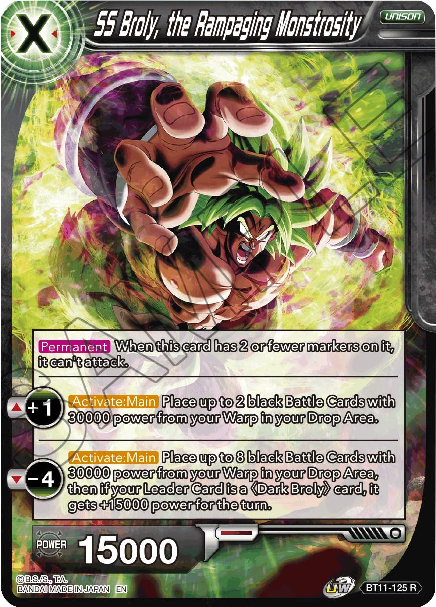 SS Broly, the Rampaging Monstrosity BT11-125