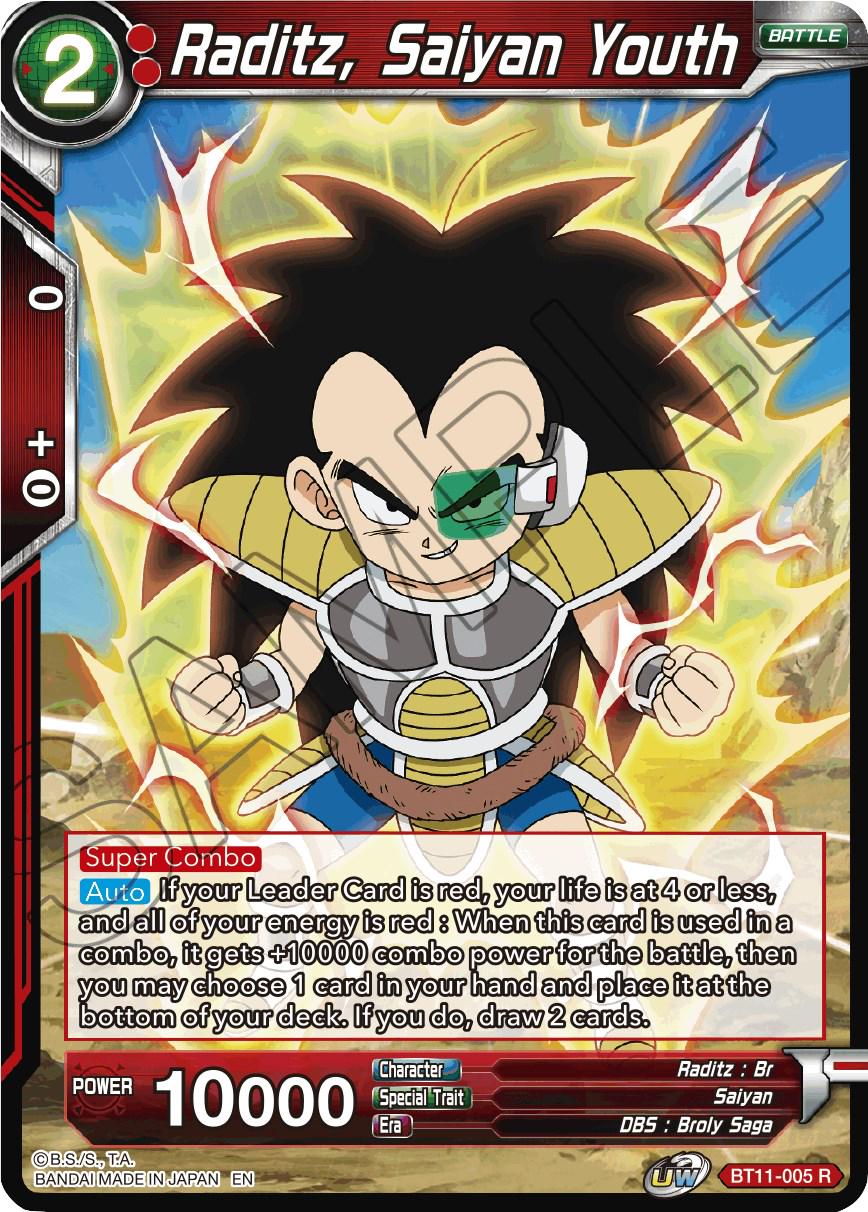 Raditz, Saiyan Youth BT11-005