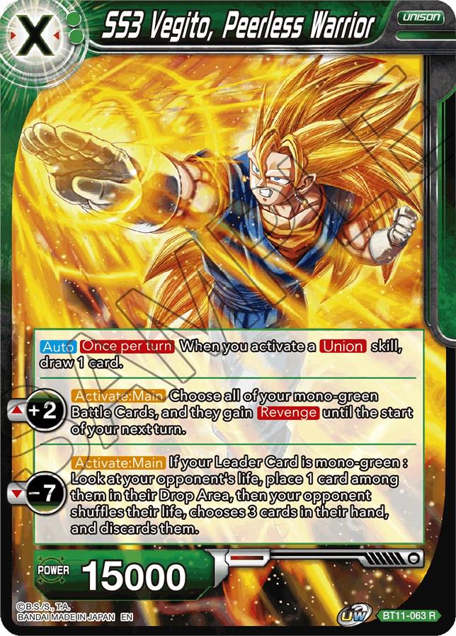 SS3 Vegito, Peerless Warrior BT11-063