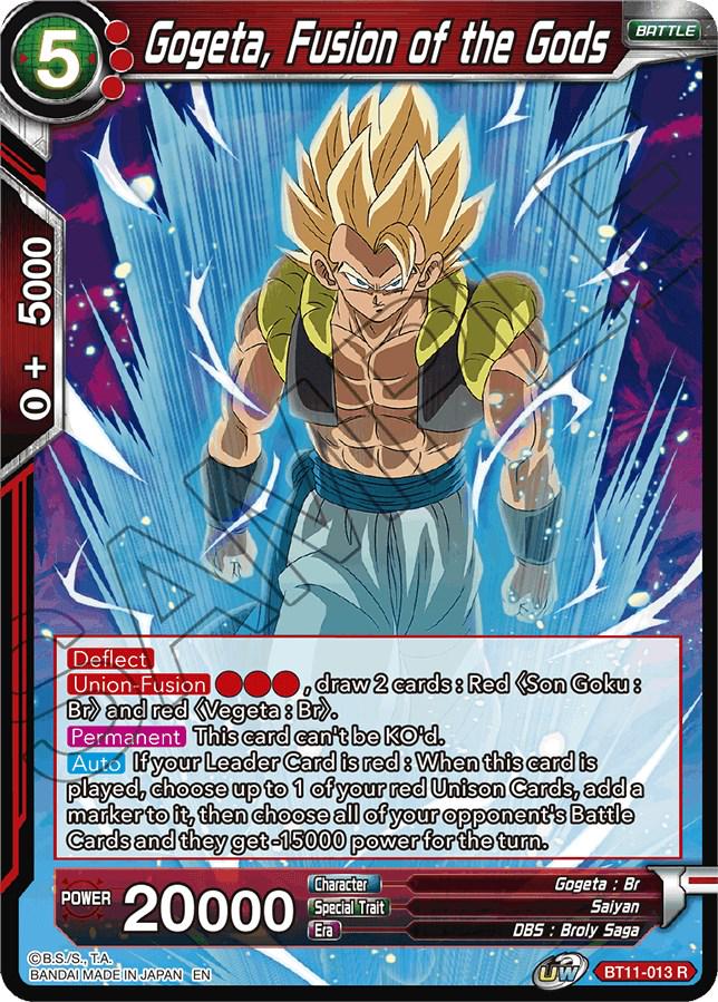 Gogeta, Fusion of the Gods BT11-013