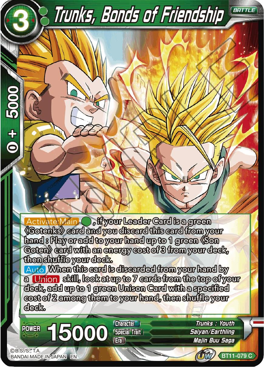 Trunks, Bonds of Friendship BT11-079