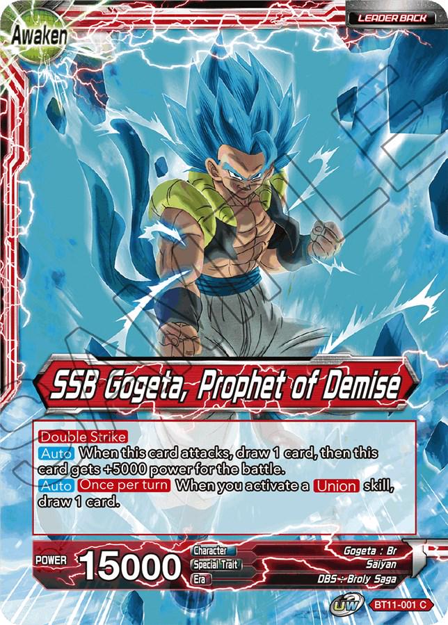 Gogeta // SSB Gogeta, Prophet of Demise BT11-001