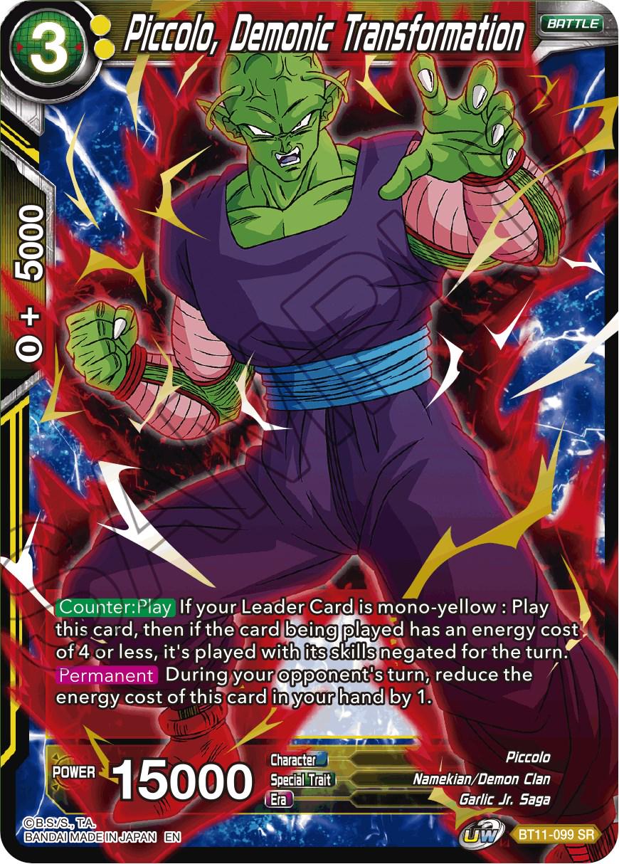 Piccolo, Demonic Transformation BT11-099