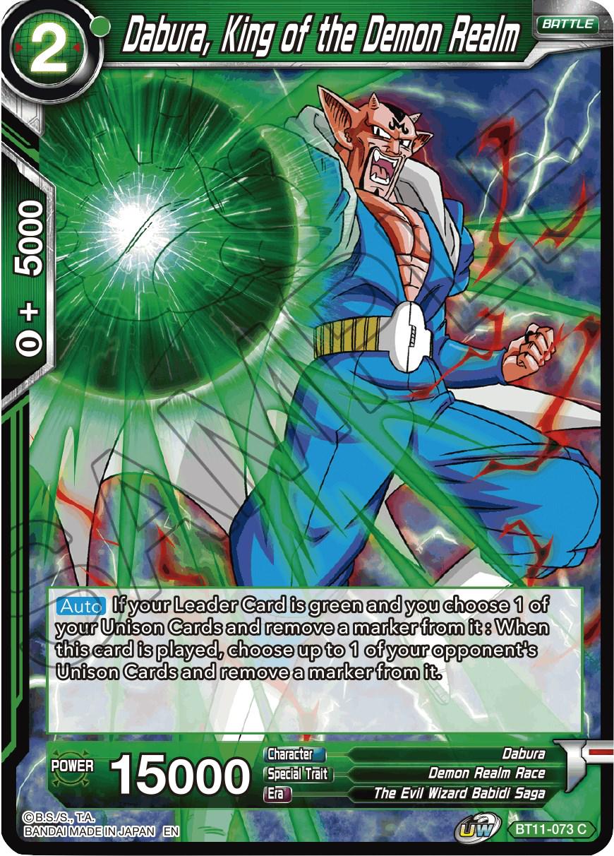 Dabura, King of the Demon Realm BT11-073