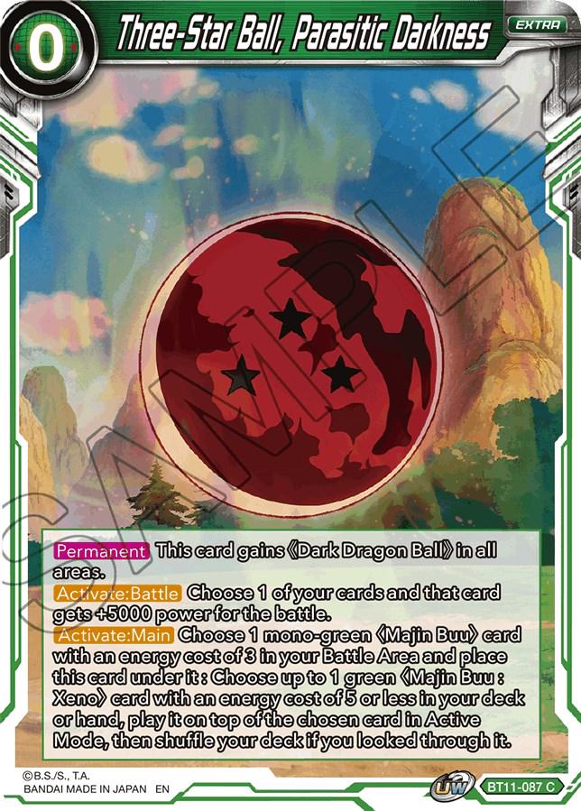 Three-Star Ball, Parasitic Darkness BT11-087
