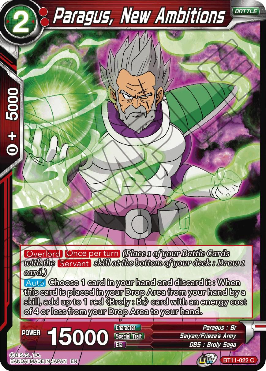 Paragus, New Ambitions BT11-022