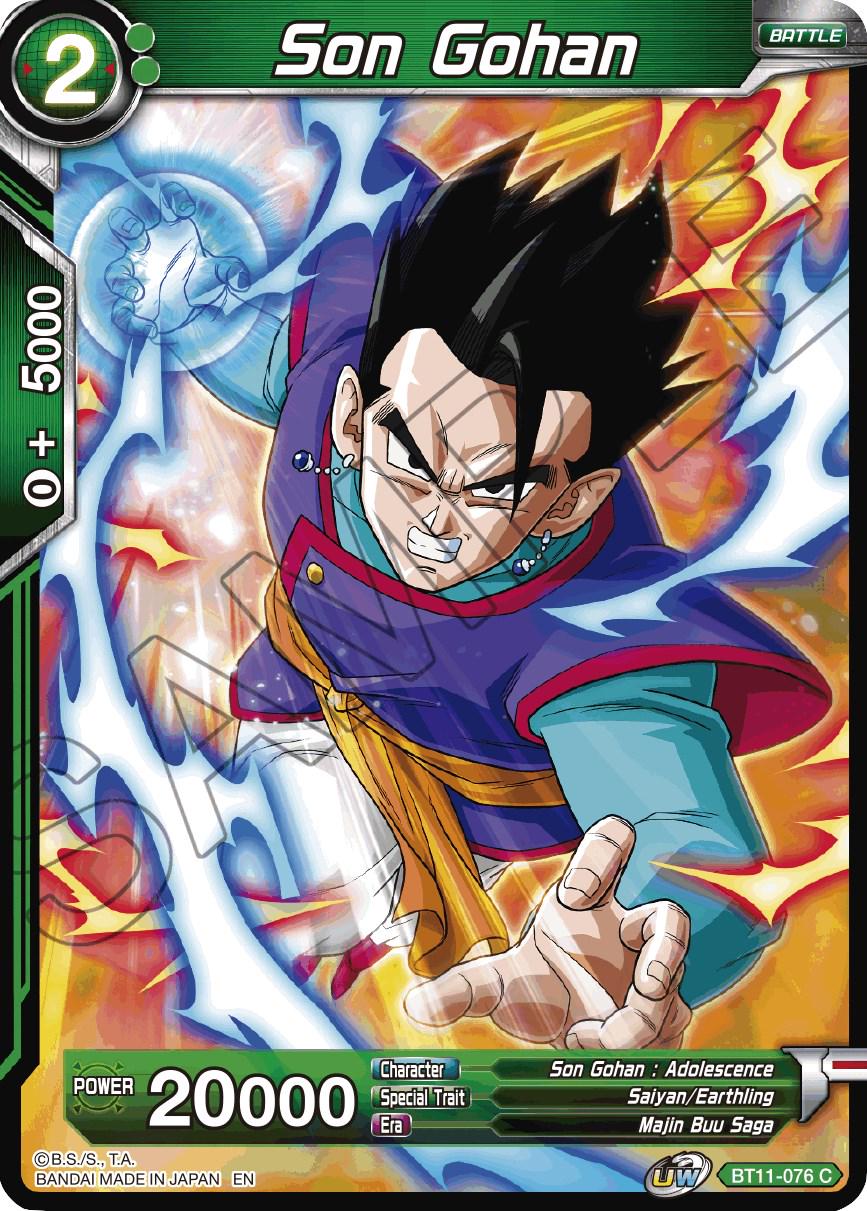 Son Gohan [Green Foil] BT11-076