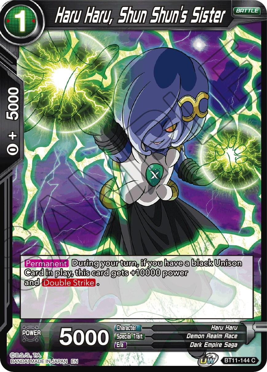 Haru Haru, Shun Shun's Sister BT11-144