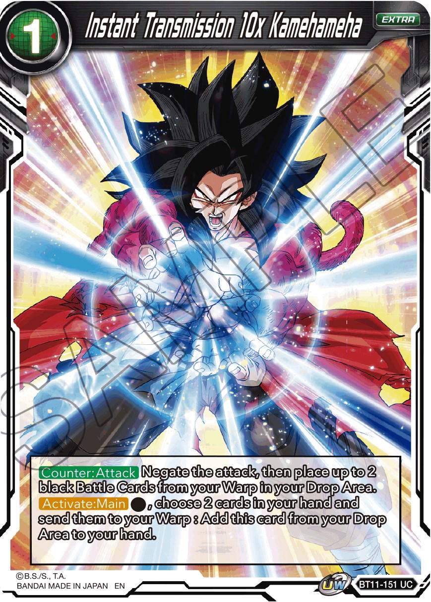 Instant Transmission 10x Kamehameha BT11-151