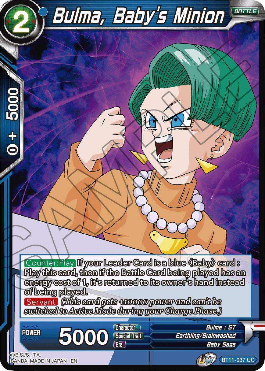 Bulma, Baby's Minion BT11-037