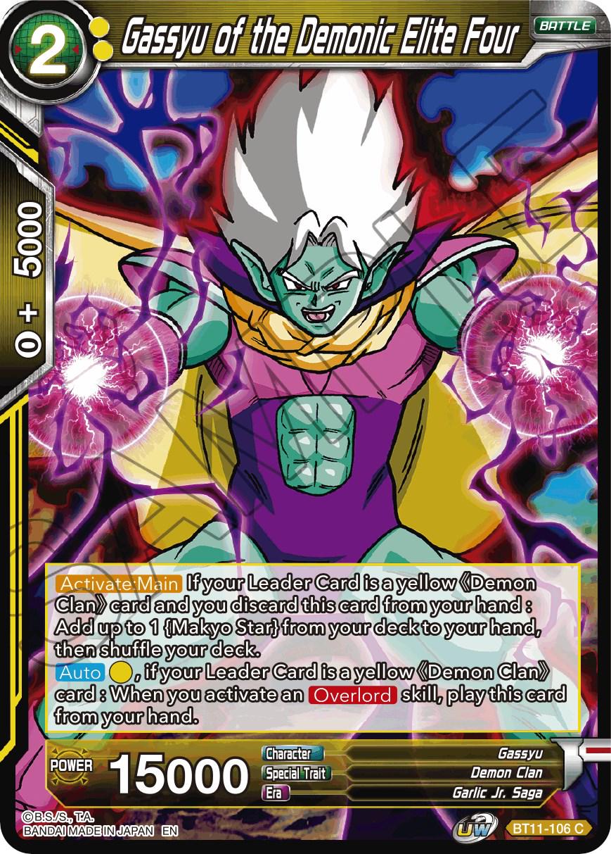 Gassyu of the Demonic Elite Four BT11-106