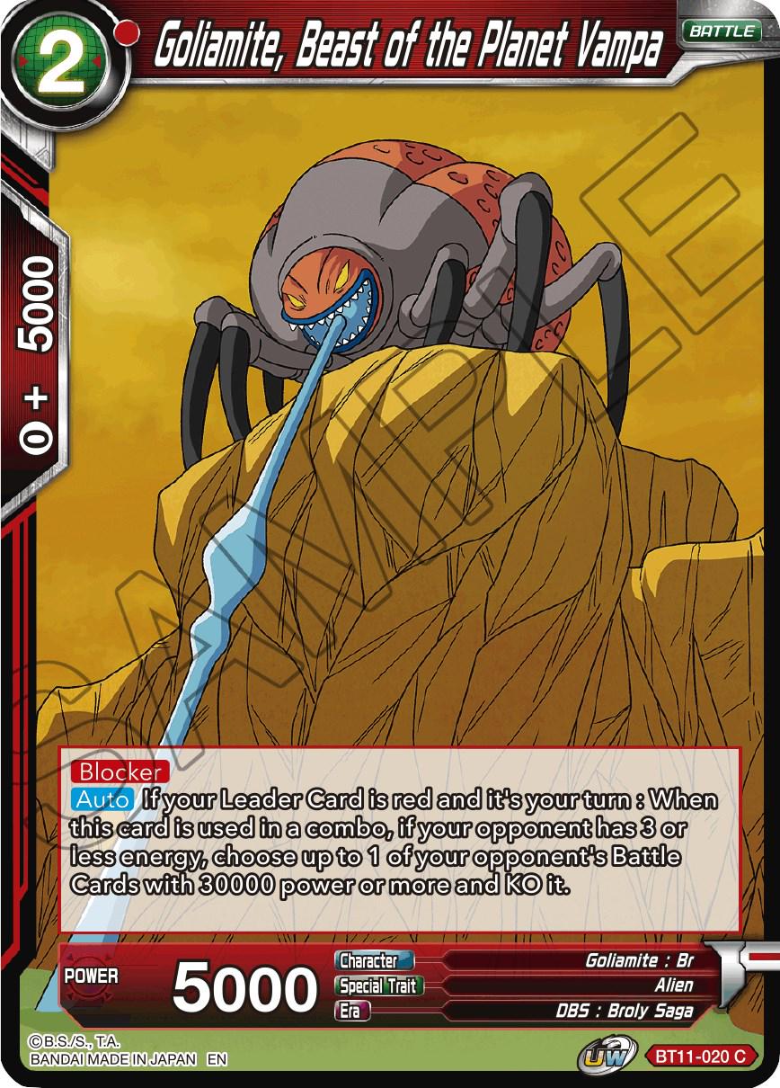 Goliamite, Beast of the Planet Vampa BT11-020