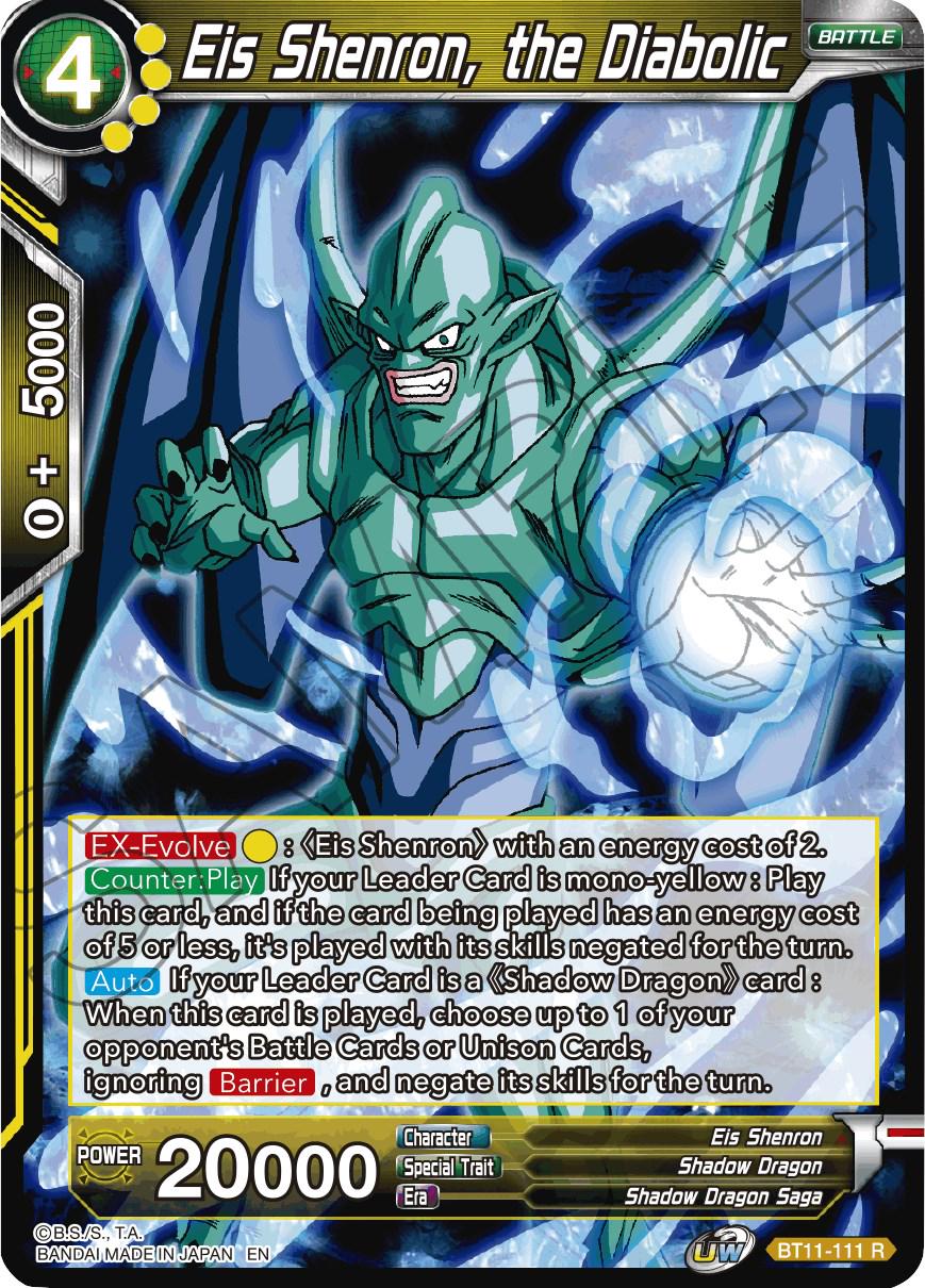 Eis Shenron, the Diabolic BT11-111