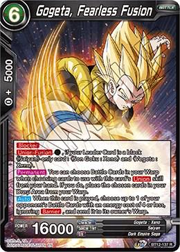 Gogeta, Fearless Fusion BT12-137