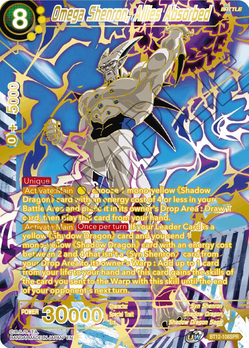 Omega Shenron, Allies Absorbed [SPR] BT12-108