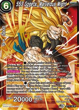 SS3 Gogeta, Marvelous Might BT12-136
