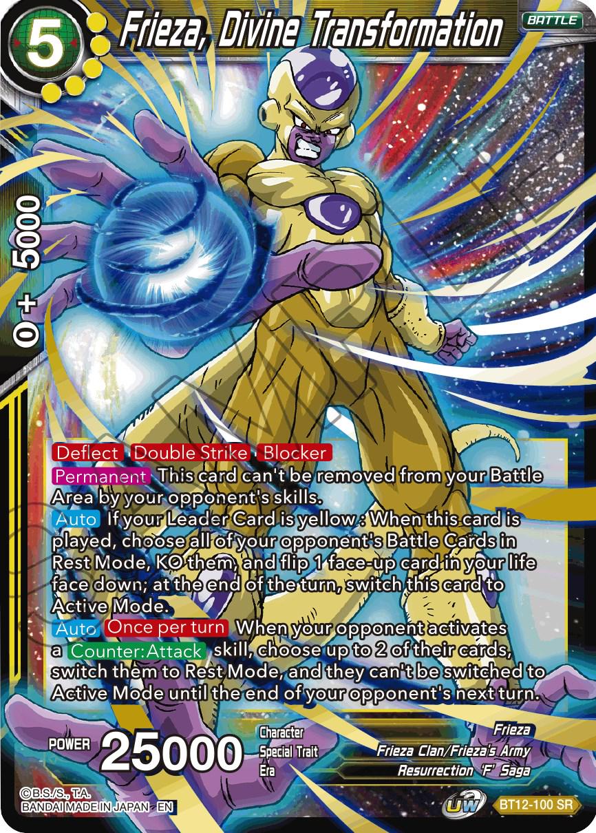 Frieza, Divine Transformation BT12-100