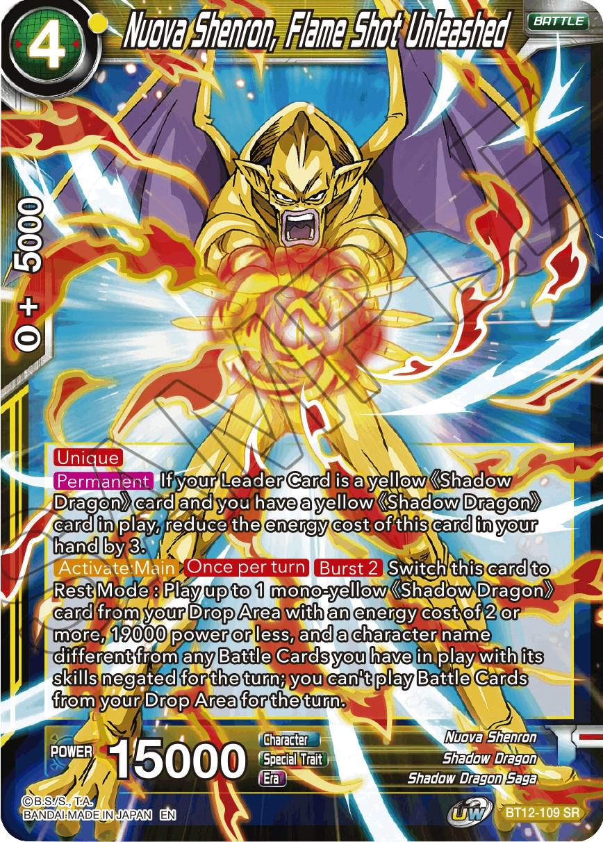 Nuova Shenron, Flame Shot Unleashed BT12-109